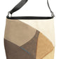 Chic Beige Handbag with Contrasting Details