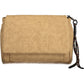 Beige Contrasting Detail Shoulder Bag with Logo