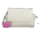 Iridescent Adjustable Shoulder Bag in White