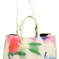 Chic White Embroidered Handbag with Versatile Straps