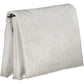 Chic Contrast Detail White Handbag