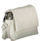 Iridescent Adjustable Shoulder Bag in White