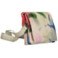 Chic White Polyurethane Handbag with Versatile Straps