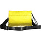 Chic Yellow Embroidered Handbag with Contrasting Details