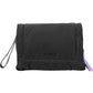 Chic Black Dual-Strap Handbag with Logo Detail