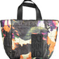 Chic Contrasting Details Black Handbag