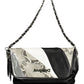 Chic Black Double Strap Handbag