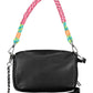 Chic Embroidered Black Shoulder Bag