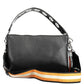 Chic Black Contrasting Details Handbag