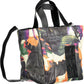 Chic Contrasting Details Black Handbag