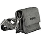 Chic Black Designer Handbag with Contrasting Details