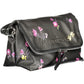 Chic Black Handbag with Contrasting Details
