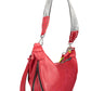 Sizzling Red Expandable Handbag