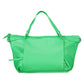 Chic Green Handbag with Versatile Handles