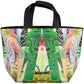 Chic Green Handbag with Versatile Straps