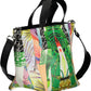 Chic Green Handbag with Versatile Straps