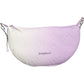 Elegant Purple Expandable Handbag with Contrasting Details