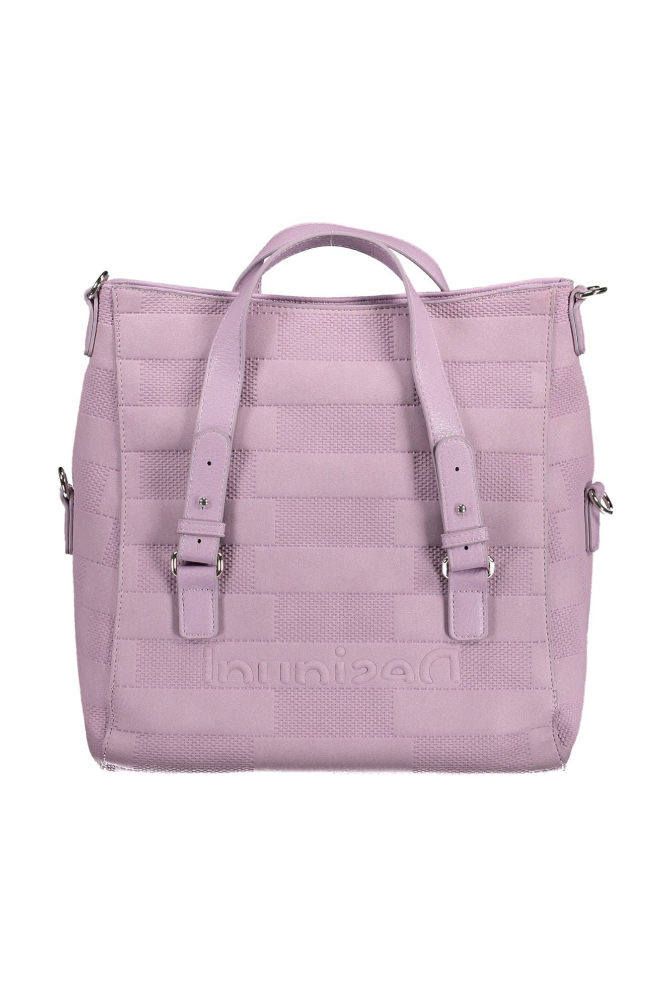 Elegant Purple Convertible Handbag