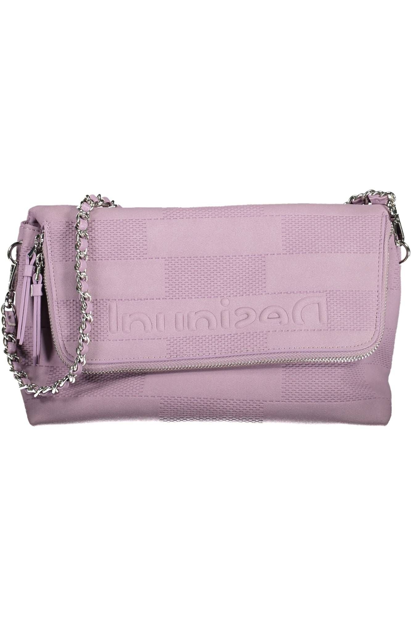 Elegant Purple Handbag with Versatile Straps