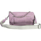 Elegant Purple Handbag with Versatile Straps