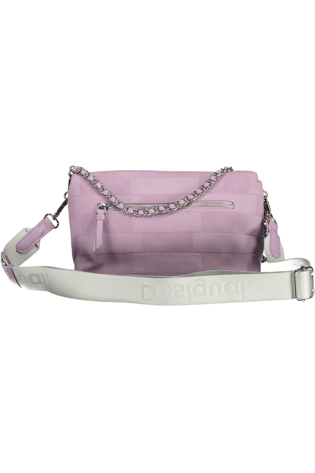 Elegant Purple Handbag with Versatile Straps