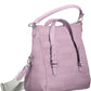 Elegant Purple Convertible Handbag