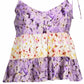 Elegant Purple V-Neck Tank Top