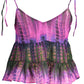 Vibrant Purple Tank Top with Contrasting Details