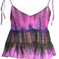 Vibrant Purple Tank Top with Contrasting Details