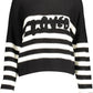 Enchanting Embroidered Black Sweater