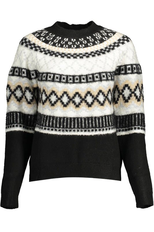 Chic Contrasting Detail Sweater