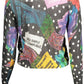 Chic Long-Sleeved Contrasting Sweater