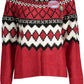 Elegant High Collar Sweater with Contrasting Details