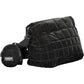 Chic Black Convertible Clutch with Strap