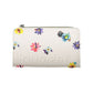 Chic White Tri-Compartment Ladies' Wallet