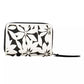Chic White Tri-Compartment Wallet