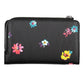 Elegant Triple-Compartment Black Wallet