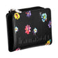Elegant Triple-Compartment Black Wallet