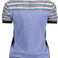 Embroidered Crew Neck Printed Tee