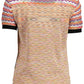 Chic Beige Short Sleeve Crew Neck Tee