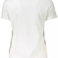 Chic White Printed Tee with Desigual Charm