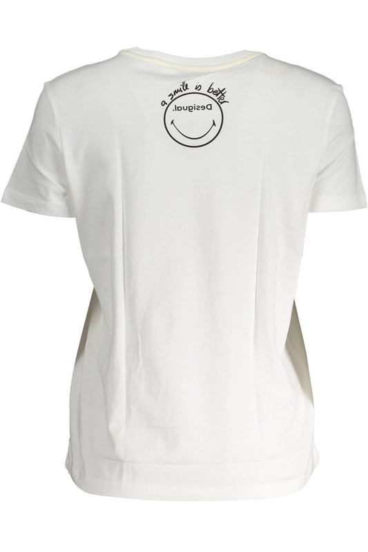 Round Neckline Printed Logo Tee