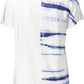 Elegant White Viscose Tee with Logo