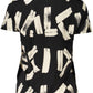 Chic Desigual Short Sleeve Printed Tee