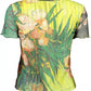Emerald Allure Printed Crew Neck Tee