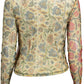 Chic Beige Long Sleeve Crew Neck Tee