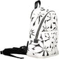 Elegant White Contrast Detail Backpack