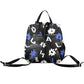 Chic Black Multi-Compartment Backpack