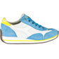 Chic Light Blue Lace-Up Sporty Sneakers