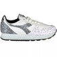 Chic White Contrast Sole Sneakers